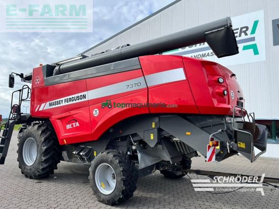 Cosechadora de Cereal - Massey Ferguson - beta 7370 + schneidwerk 6,80m