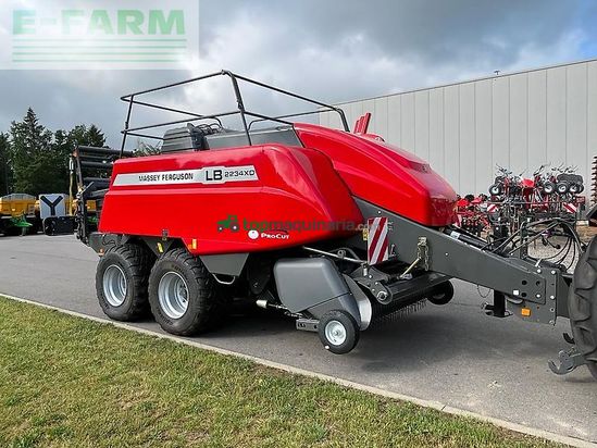 Empacadora gigant - Massey Ferguson - mf 2234 xdtc mit schneidwerk