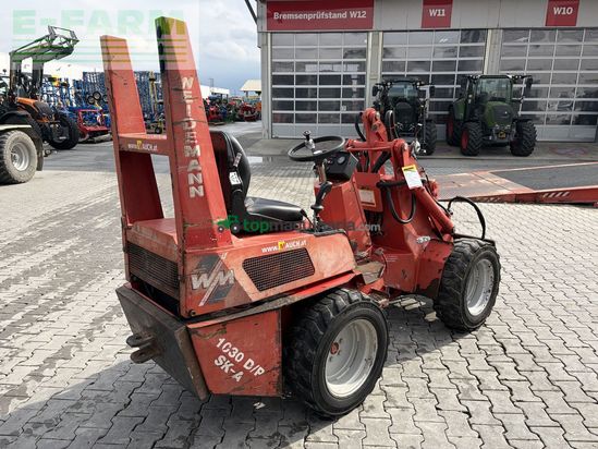Minicargadora - Weidemann - 1030 d/p mit weidemann mv