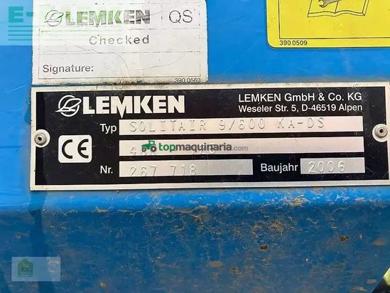 Combinado de siembra - Lemken - solitair 9/600 ka-ds mit zirkon 9/600 ka