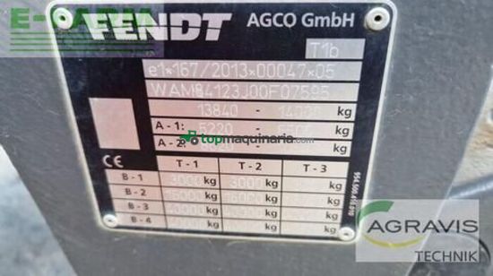 Tractor agrícola - Fendt - 826 vario s4 profi plus