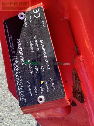 Henificador - Pöttinger - euro hit 690 n