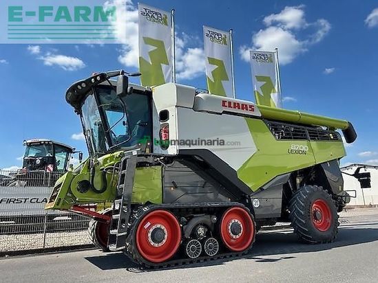 Cosechadora de Cereal - Claas - lexion 8700 terra trac