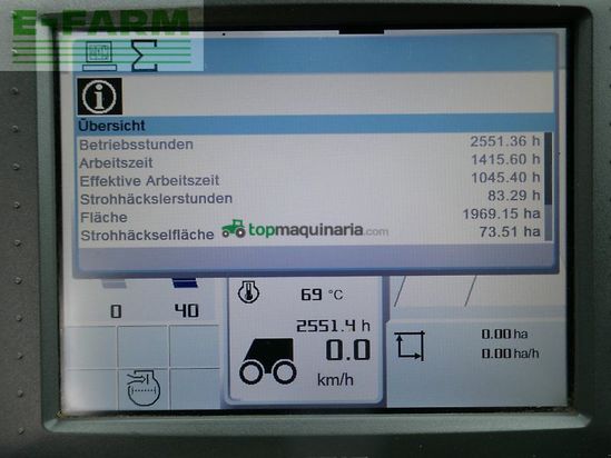 Cosechadora de Cereal - Claas - tucano 320 4-trac - inkl. sw v540