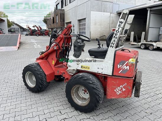 Minicargadora - Weidemann - 1255p33 kardanwelle, hydrostat, joystick