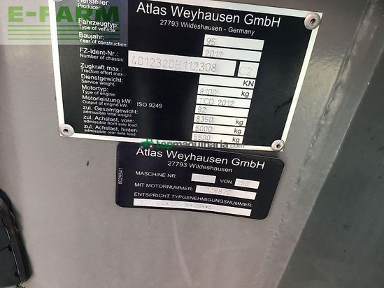 Minicargadora - Atlas - 95 turbo