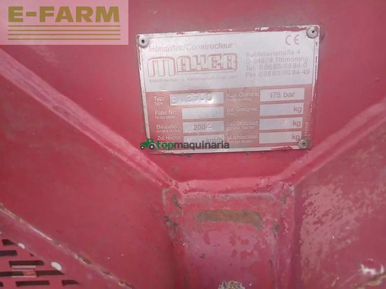Esparcidor - Siloking - ea 2500 l silokamm
