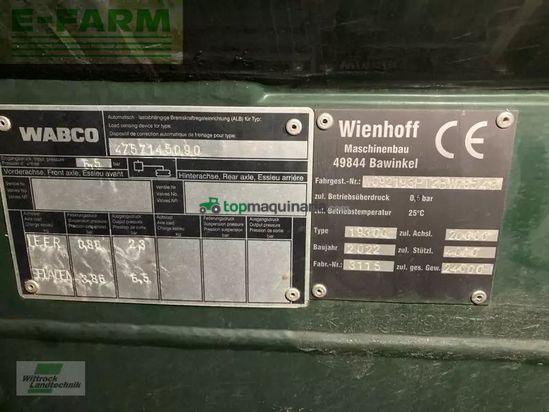 Equipamiento / accesorio - Wienhoff - 20300 t ptw