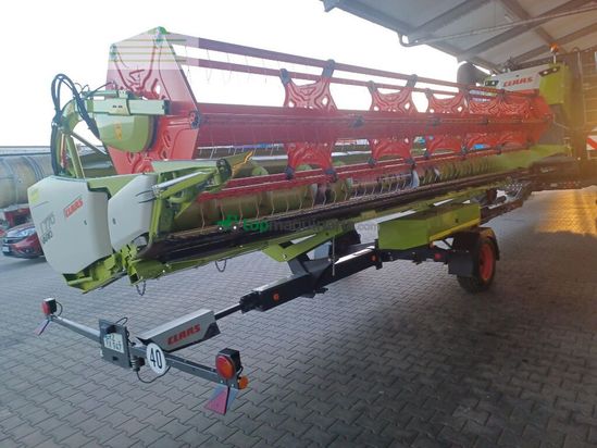 Cosechadora de Cereal - Claas - trion 750 montana + v 770 laserpilot