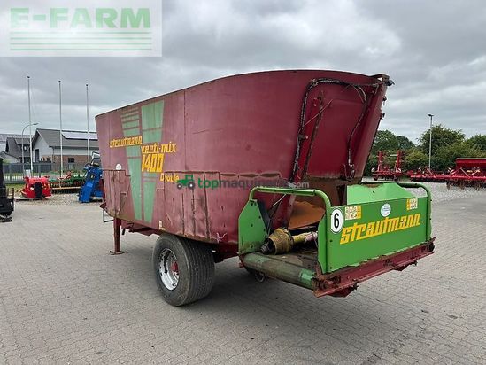 Remolqu esparcidor - Strautmann - verti-mix 1400 double