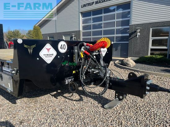 Remolqu agrícola -  - tyrone 27tll . affjedret træk og affjedret aksl