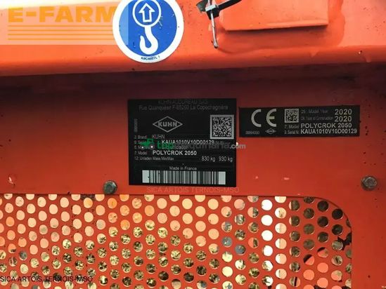 Remolqu esparcidor - Kuhn - polycrock 2050