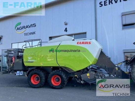 Empacadora gigant - Claas - quadrant 5300 fc t