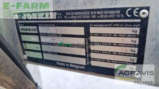 Cisterna - Joskin - volumetra 18500 d