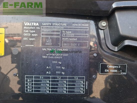 Tractor agrícola - Valtra - t254 versu mit ntrip (nova)