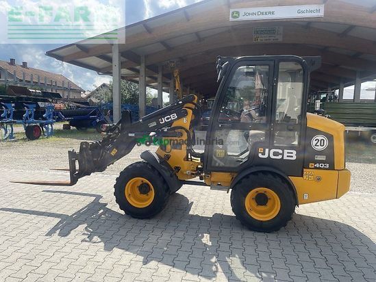 Minicargadora - JCB - smart power+ gabel