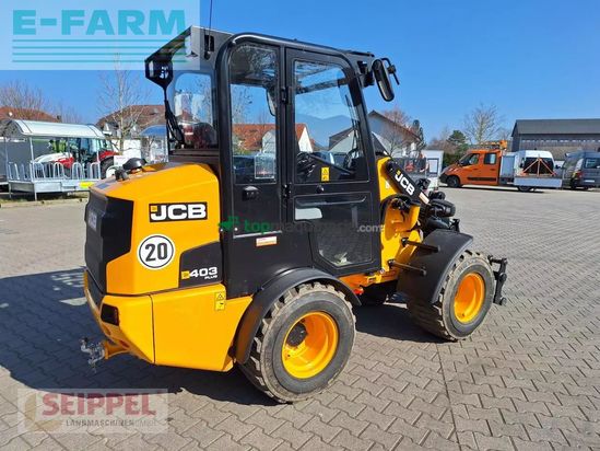 Minicargadora - JCB - 403 plus cab euro demo