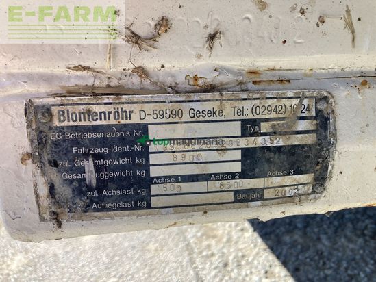 Remolqu agrícola -  - tf 8900