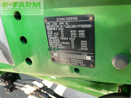 Tractor agrícola - John Deere - 6130r tractor (st24390)