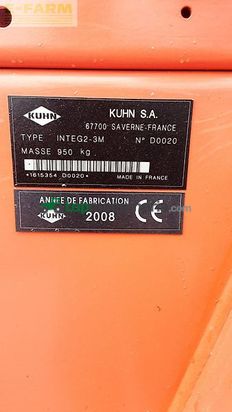 Sembradora - Kuhn - combiliner integra gii + hrb 3