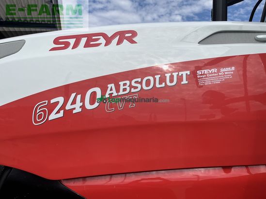 Tractor agrícola - Steyr - 6240 absolut cvt