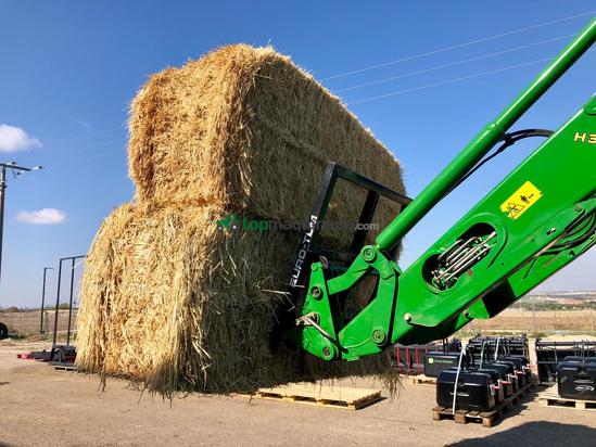 Horquillas porta alpacas para tractor y telescópica