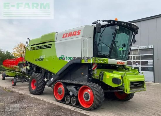 Cosechadora de Cereal - Claas - lexion 660 tt mit vario 930