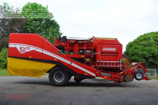 Cosechadora - arrancadora de patata - Grimme - evo 280 clodsep gen ii