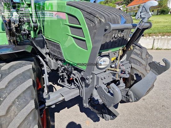 Tractor agrícola - Fendt - 309 vario tms waage im frontlader 312 311 310