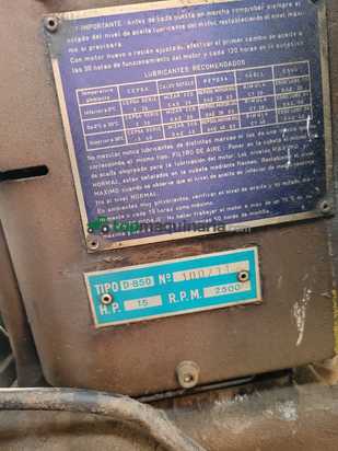 Motor riego Campeón con bomba