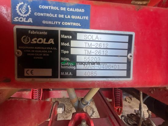 Sembradora directa - Sola - CERES TM2612