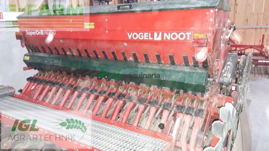 Sembradora - Vogel & Noot - superdrill a250 + frandet fz250
