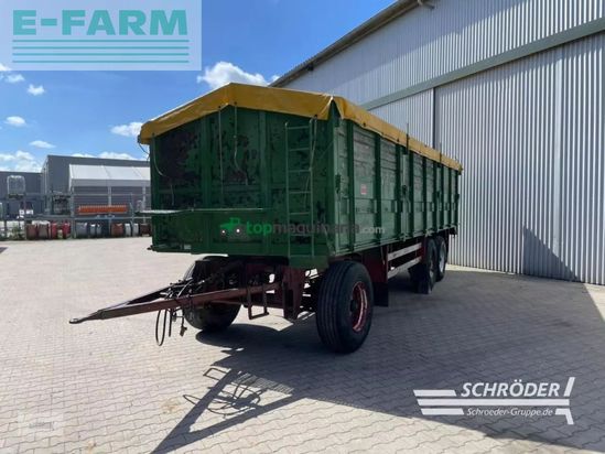 Remolqu agrícola -  - ackermann-frühauf 22t plattformwagen