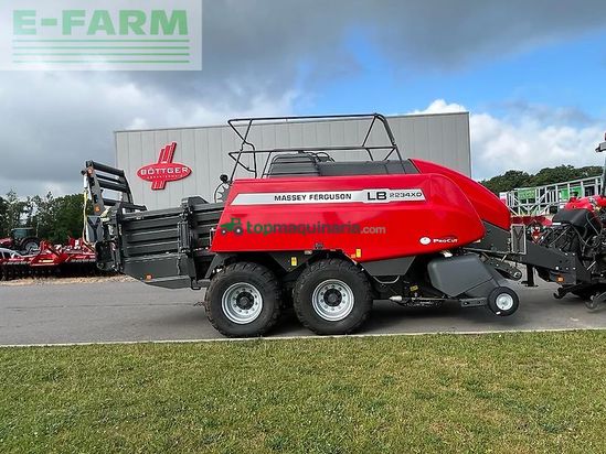 Empacadora gigant - Massey Ferguson - mf 2234 xdtc mit schneidwerk