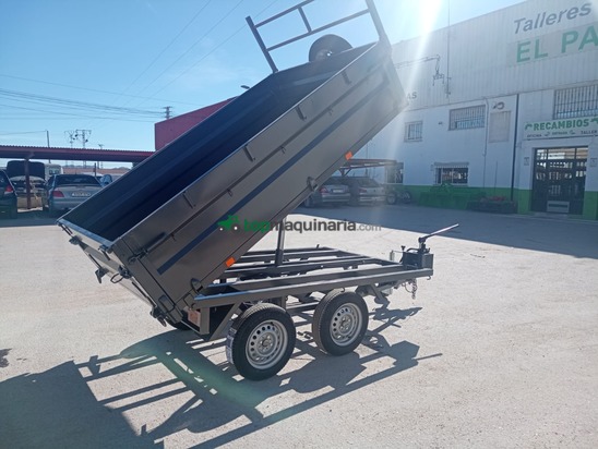Remolque basculante 2600x1600x500 de 2 ejes