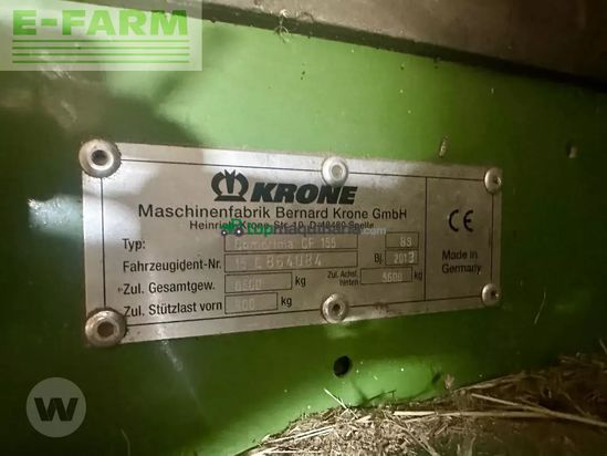 Empacadora gigant - Krone - comprima cf 155 xc