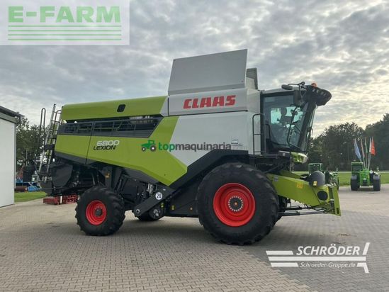 Cosechadora de Cereal - Claas - lexion 6800 + vario 1080 (inkl. raps)