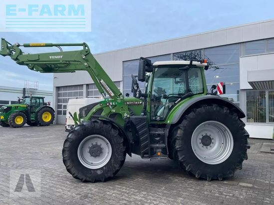 Tractor agrícola - Fendt - 724 vario mit frontlader