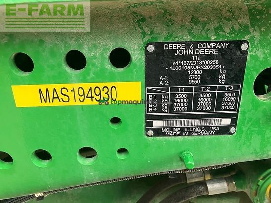 Tractor agrícola - John Deere - 6195m