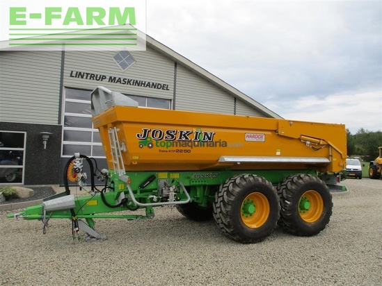 Volquet - Joskin - trans - ktp 22/50 drejbar aksel og med hardox lad.
