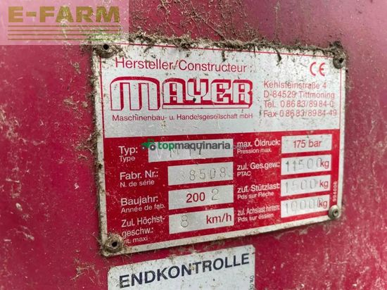 Remolqu esparcidor - Jeantil - mélangeuse vm17 jeantil