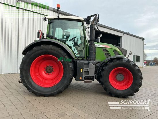 Tractor agrícola - Fendt - 724 vario s4 profi plus