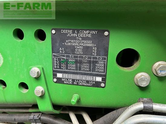 Tractor agrícola - John Deere - 6r 195