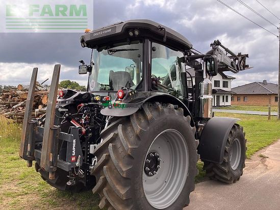 Tractor agrícola - Deutz-Fahr - 6135 c ttv mit stoll frontlader TTV