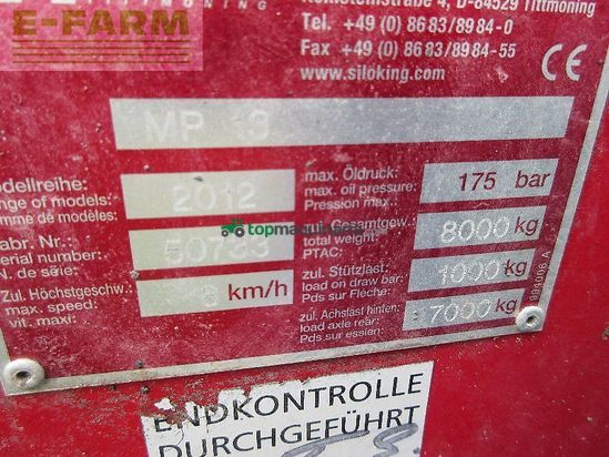 Remolqu esparcidor - Siloking - mp13