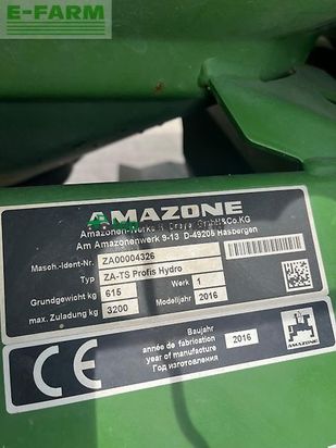 Esparcidor -  - amazone za-ts 3200 profis