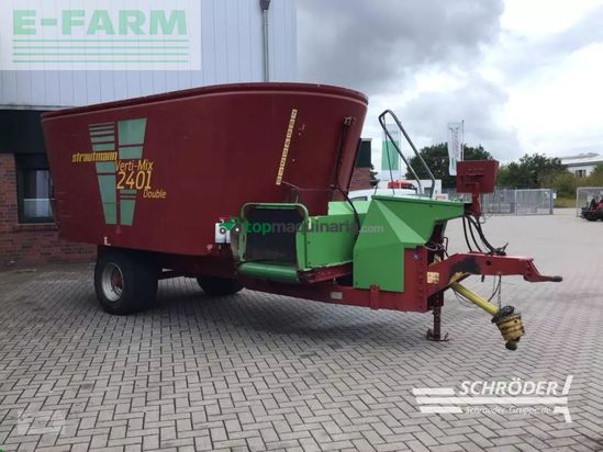 Remolqu esparcidor - Strautmann - verti mix 2401 double