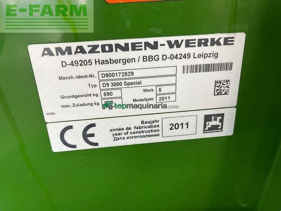 Sembradora - Amazone - d9 3000 spezial