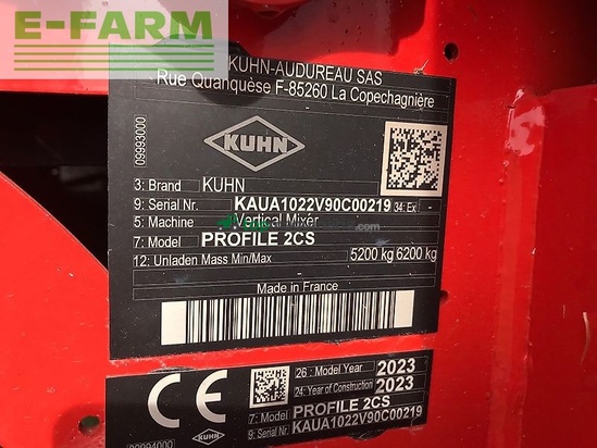 Remolqu esparcidor - Kuhn - profile 14.2 cs compact