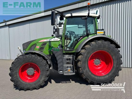 Tractor agrícola - Fendt - 724 vario s4 profi plus